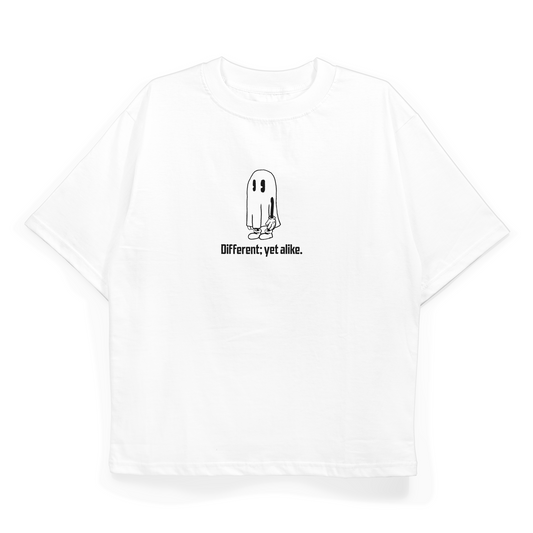 "Different; yet alike." Oversized Fit T-Shirt