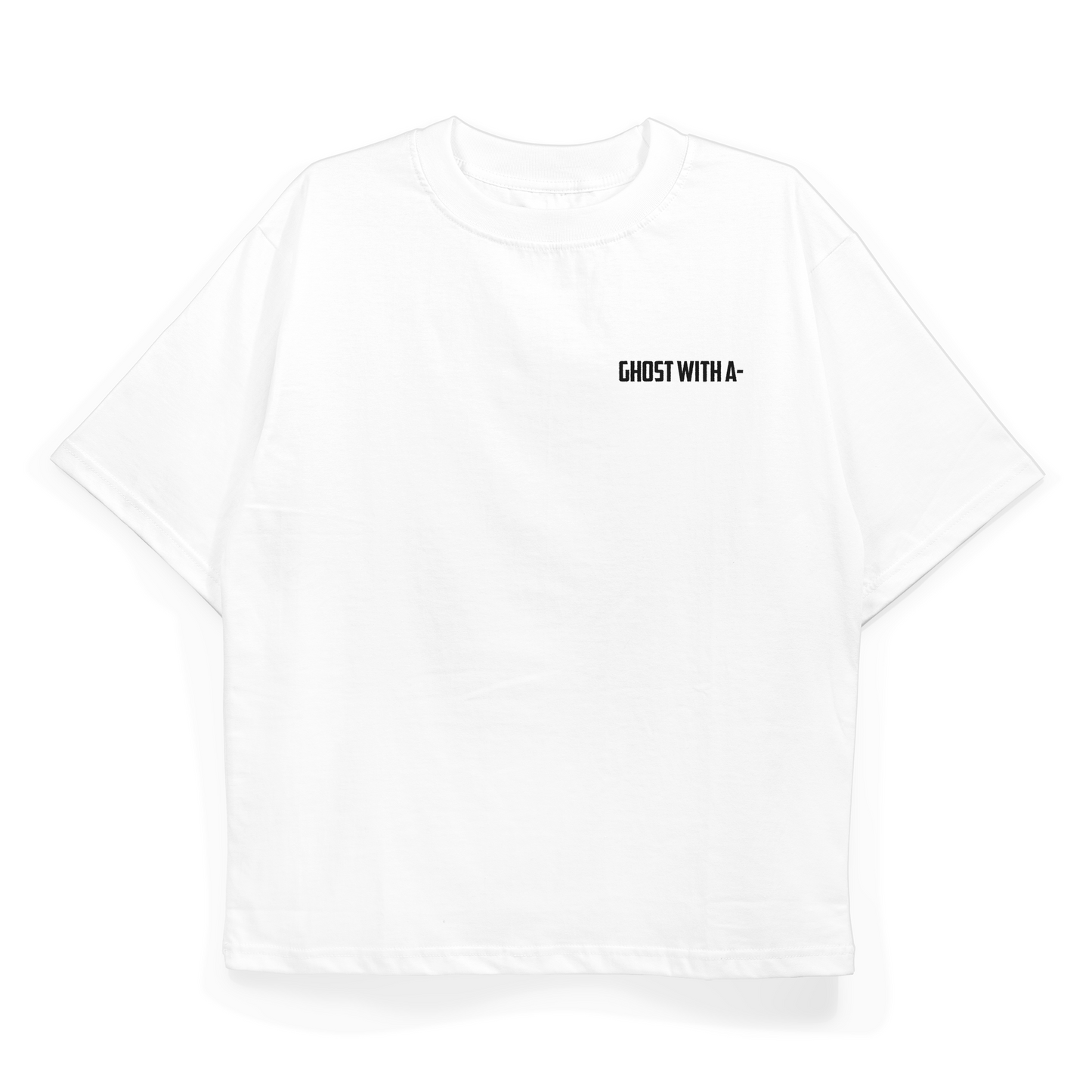 "Ghost With A-" Oversized Fit T-Shirt