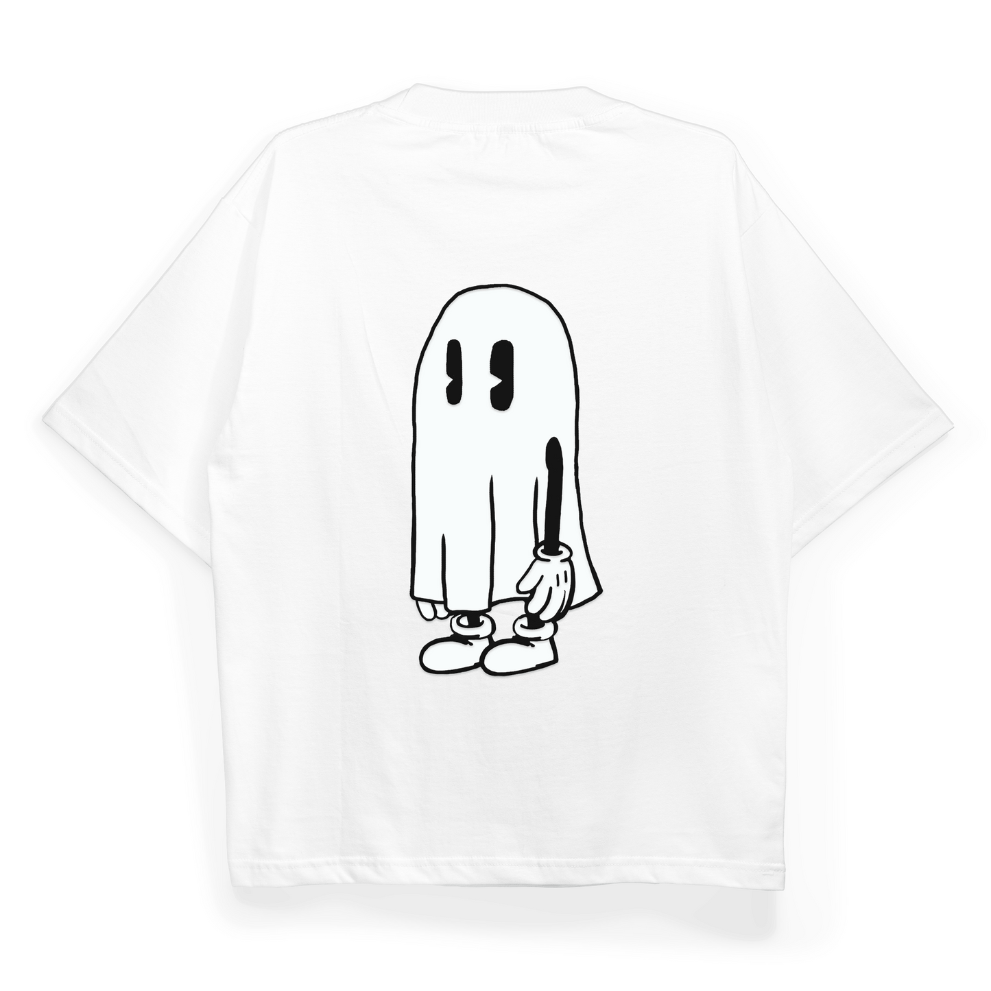"Ghost With A-" Oversized Fit T-Shirt