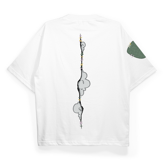 "Cotton Cuts" FrankenDollz Logo - Oversized T-shirt