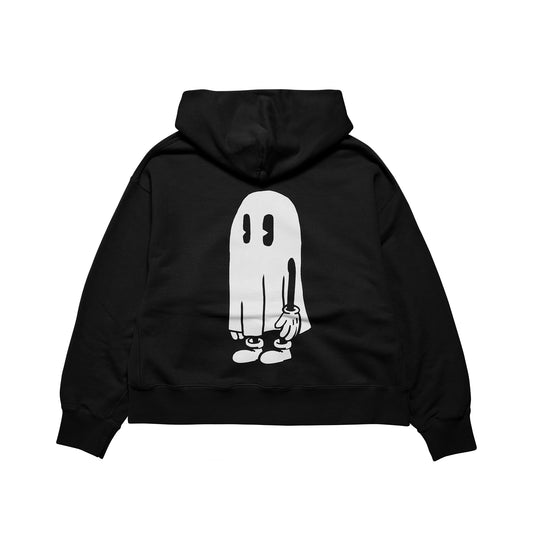 "Ghost With A-" Oversized Fit Hoodie