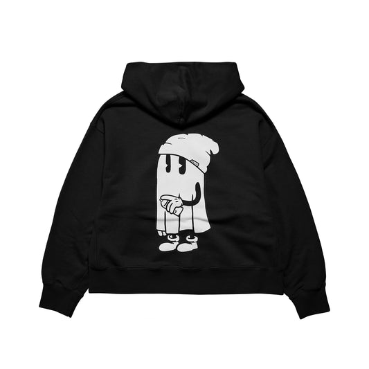 "Ghost With A Graffiti" Oversized Fit Hoodie
