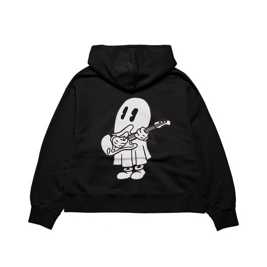 "Ghost With A Guitar" Oversized Fit Hoodie